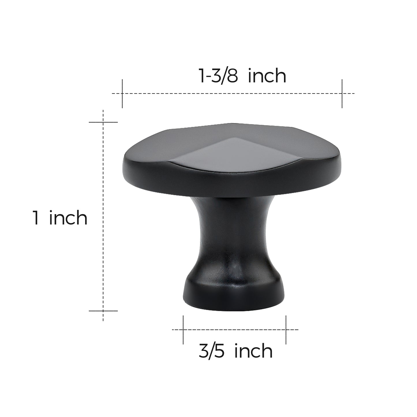 Ravinte Round Cabinet Hardware Knobs,Solid Zinc Alloy Single Hole Drawer Pulls Dresser Knobs for Kitchen,Bathroom Furniture