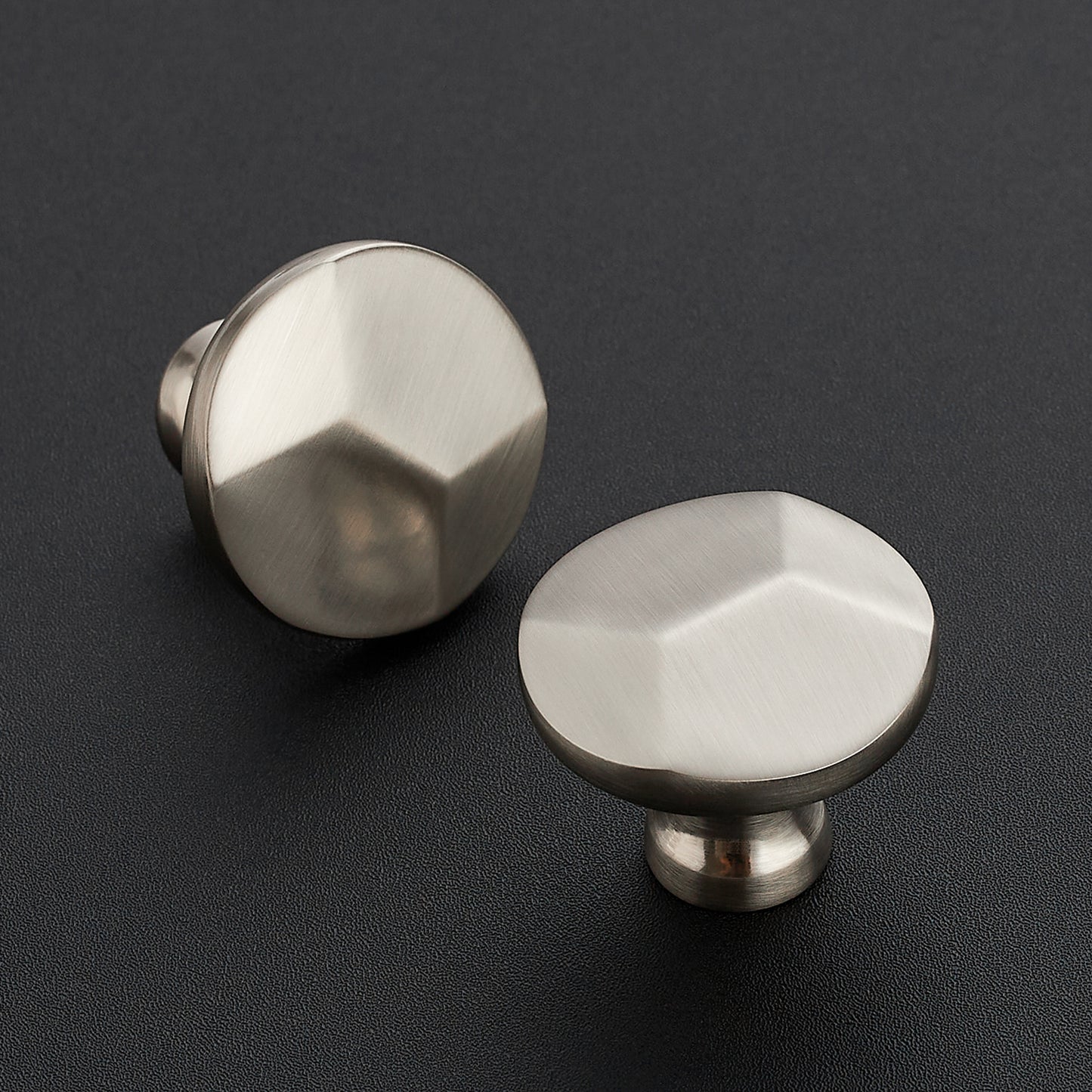 Ravinte Round Cabinet Hardware Knobs,Solid Zinc Alloy Single Hole Drawer Pulls Dresser Knobs for Kitchen,Bathroom Furniture
