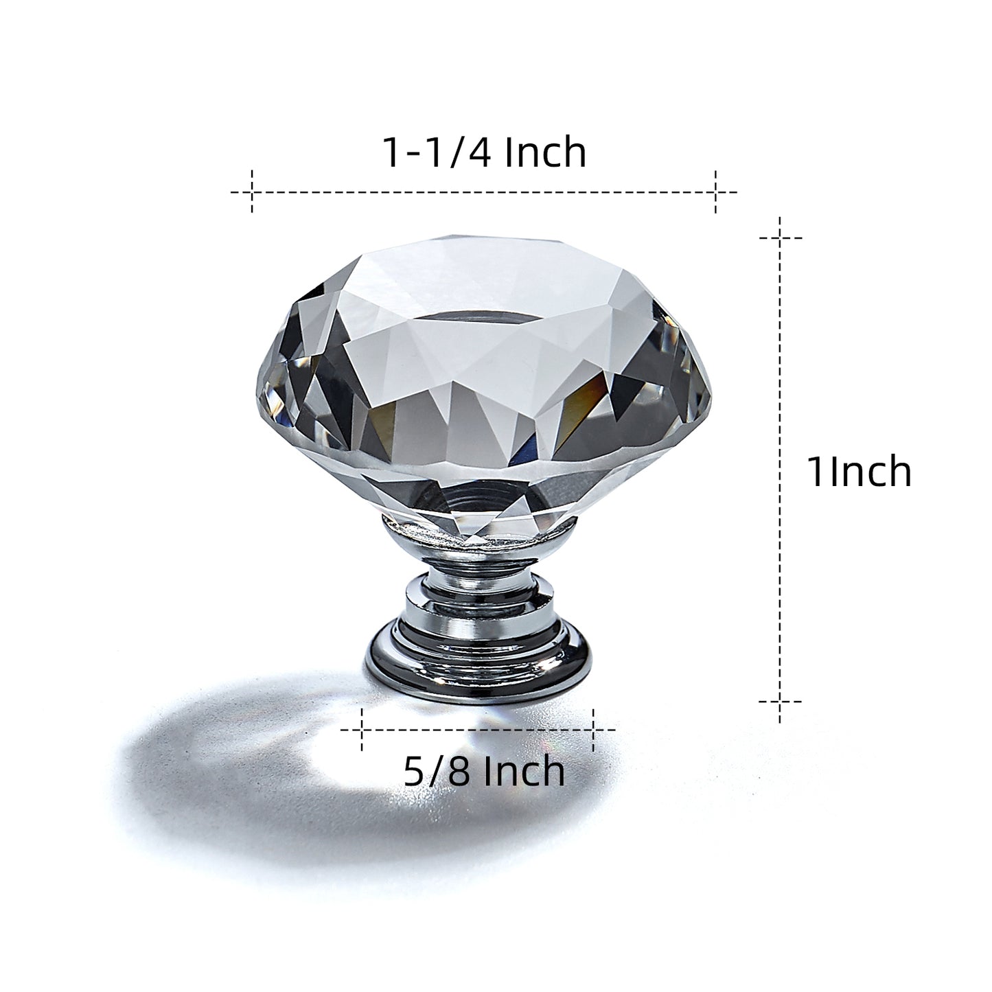 10 Pack Kitchen Cabinet Knobs Drawer Knobs Dresser Knobs Crystal Knobs Drawer Pulls Shabby Chic Decor Glass Door Knobs Kids Dresser Drawer Handles Knobs for Dresser Drawers