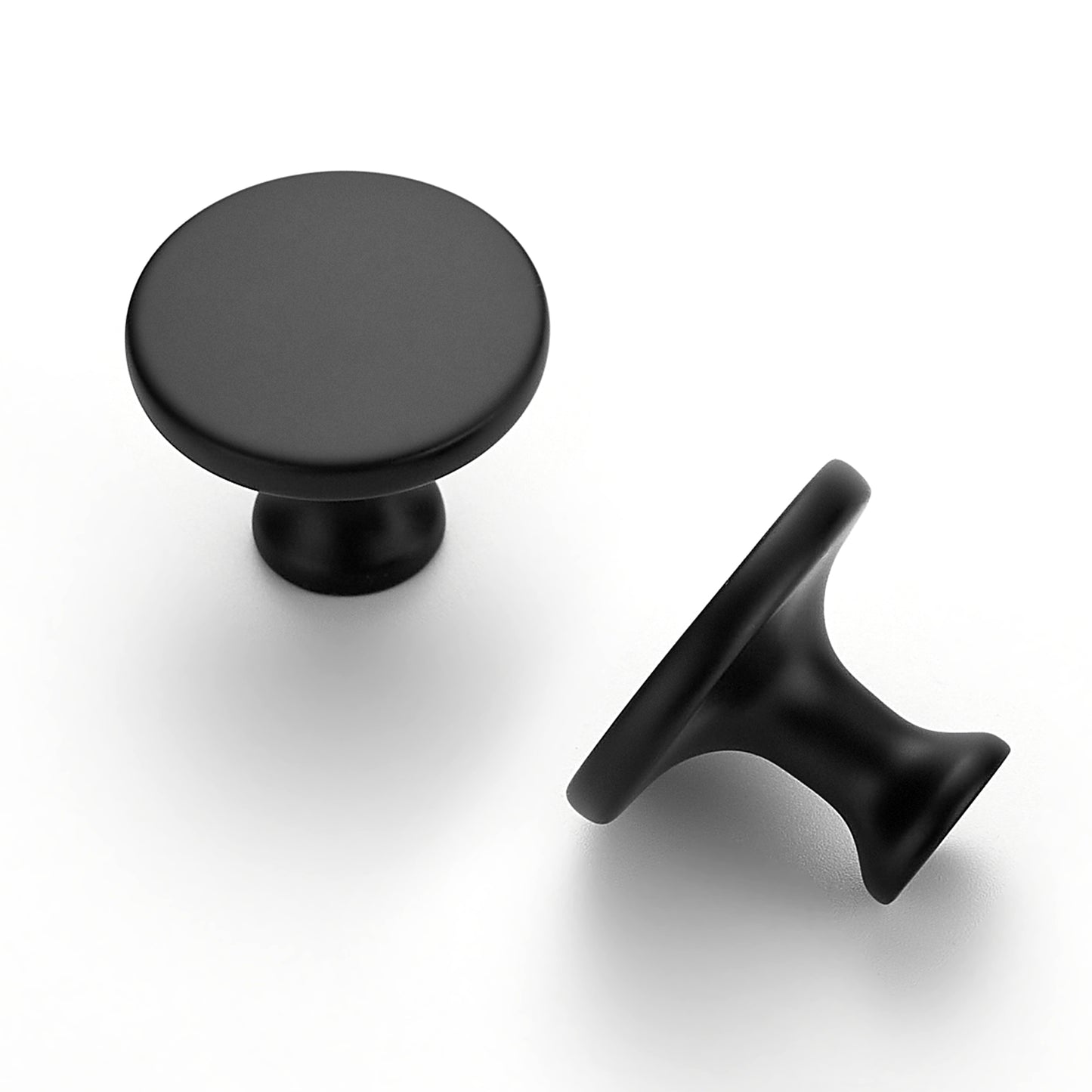 Ravinte 1-1/4 Inch Round Kitchen Cabinet Knobs,Zinc Solid Drawer Pulls, Cabinet Handles for Cupboard, Dresser, Closet and Bathroom, Modern Cabinet Hardware for Cabinets