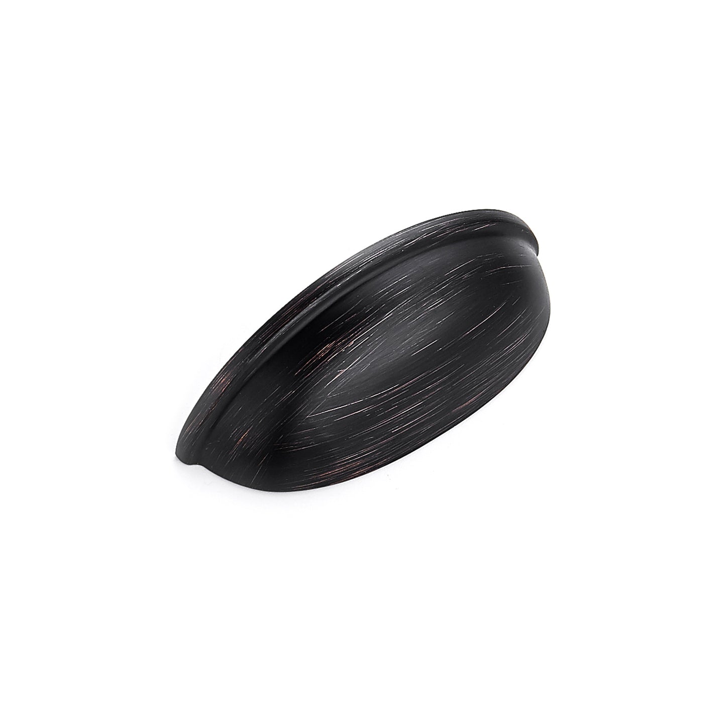 Ravinte 3" Drawer Pulls Matte Black Cabinet Pulls Kitchen Cabinet Handles Drawer Handles Cabinet Knobs Kitchen Hardware Half Moon Cup pulls Black 3 inch Hole Center