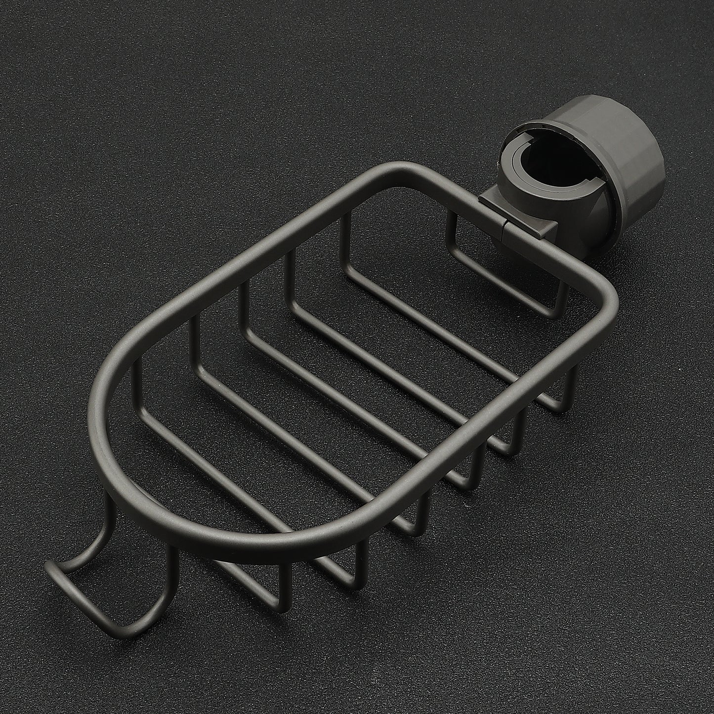 Ravinte Sponge Holder for Kitchen Sink, Hanging Drain Sink Sponge Holder Over Facuet Sponge Holder Sink Caddy Faucet Rack for Kitchen Sink Organizer and Bathroom Shower Rack