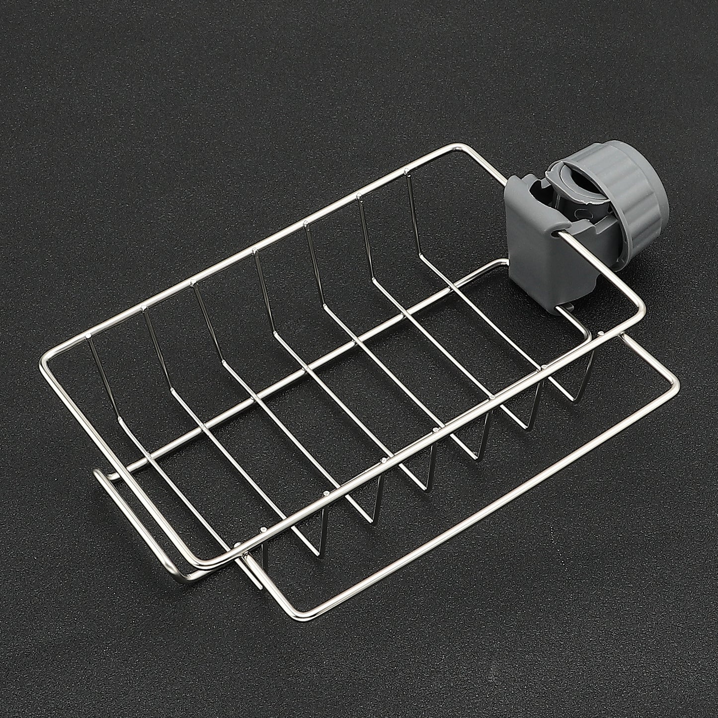 Ravinte Sponge Holder for Kitchen Sink, Hanging Drain Sink Sponge Holder Over Facuet Sponge Holder Sink Caddy Faucet Rack for Kitchen Sink Organizer and Bathroom Shower Rack