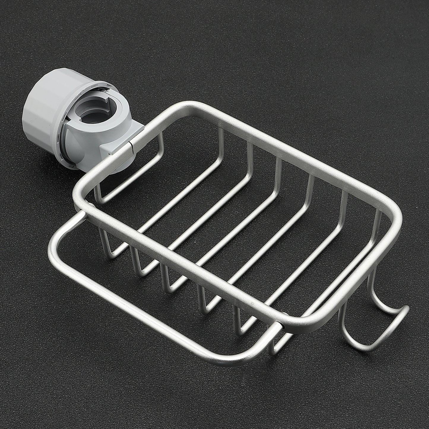 Ravinte Sponge Holder for Kitchen Sink, Hanging Drain Sink Sponge Holder Over Facuet Sponge Holder Sink Caddy Faucet Rack for Kitchen Sink Organizer and Bathroom Shower Rack