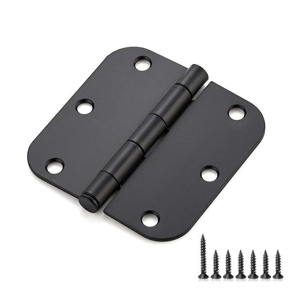 Ravinte Door Hinges 3 ½"x 3 ½" Door Hardware Controls Rounded 5/8" Rad
