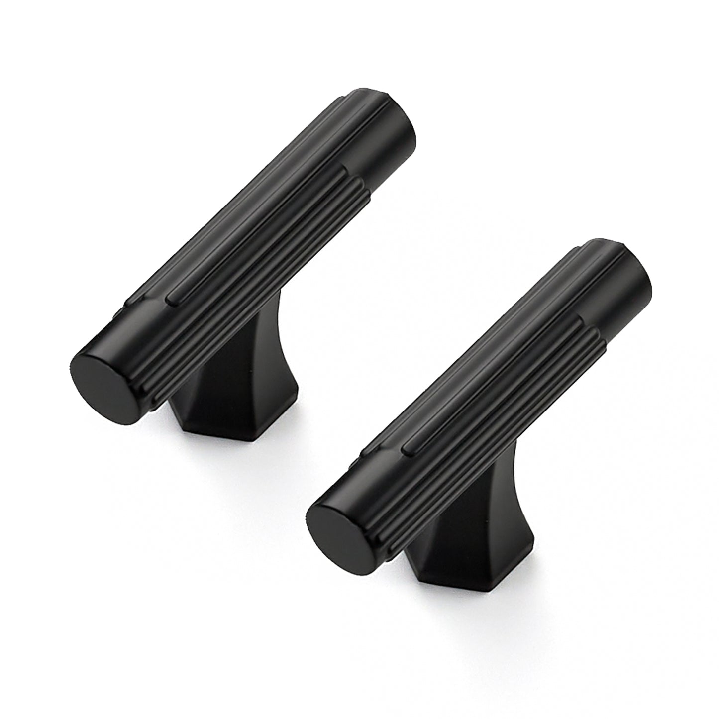 Ravinte Solid Zinc Cabinet Handles,Pulls| Solid Zinc Alloy, Easy to Install, Polygonal Base Hides Scratches, Individual Wrapped, Cabinet Hardware for Cupboard Dresser