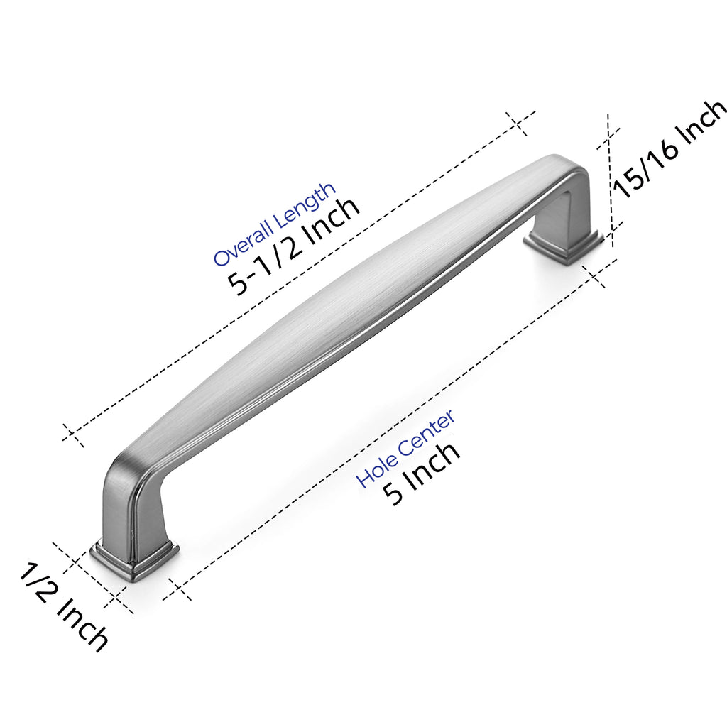 Ravinte Solid 5 Inch Kitchen Handles Pulls Drawer Pull