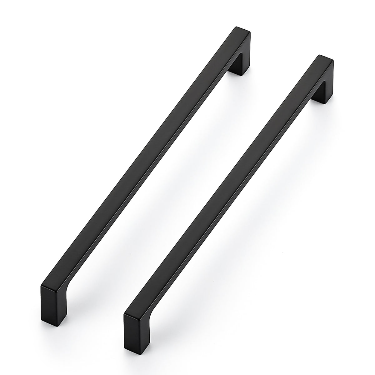 Ravinte Square & Solid Cabinet Handles|Solid Zinc, Modern Style, Screws Included, Drawer Pulls Fit Kitchen Cabinets Hardware & Dresser