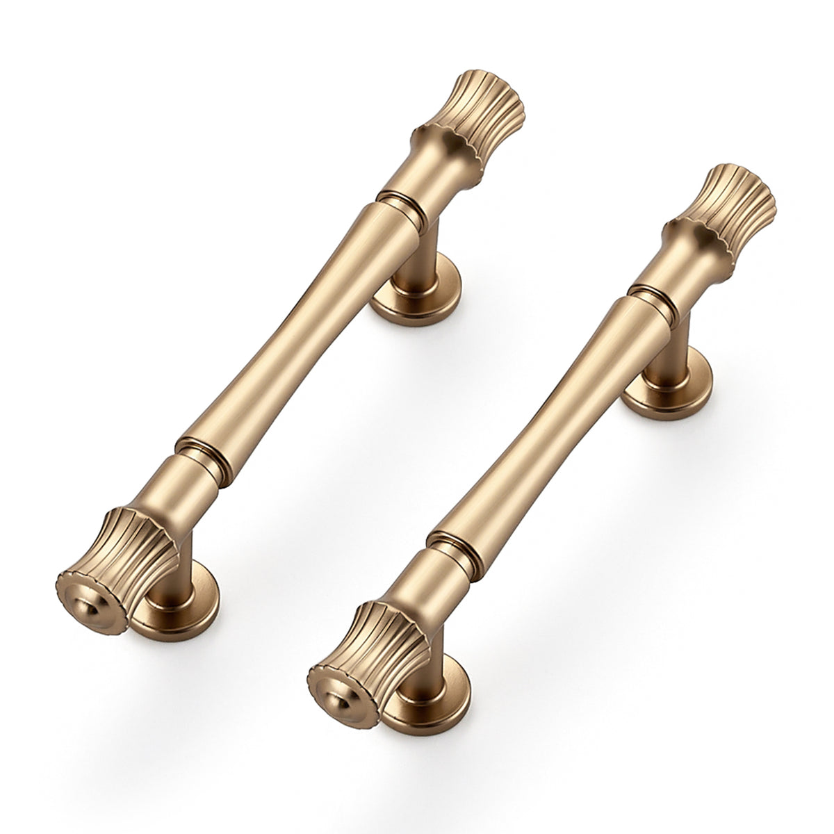 Ravinte Solid Matte Black Zinc Kitchen Cabinet Handles| Zinc Alloy, Screws Included, T-bar Shape, Deep-Thread Firm Base, Drawer Pulls, Cupboard Hardware, for Dresser Drawer Pulls