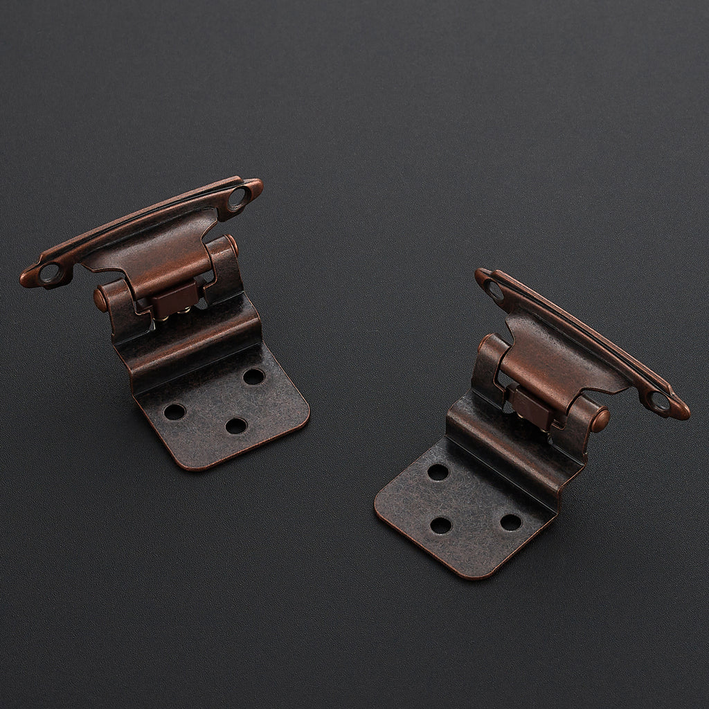 Ravinte 3/8 inch Inset Hinges Kitchen Hinges Self Clos