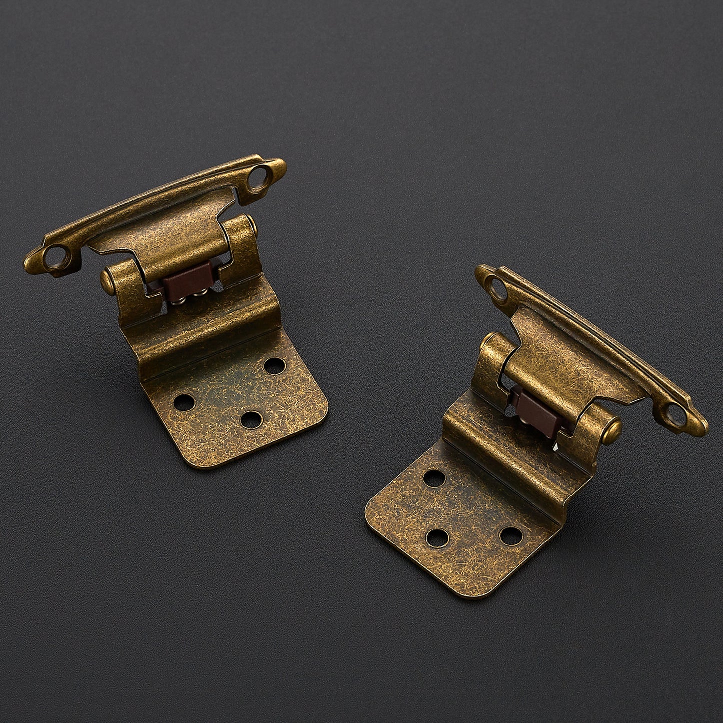 Ravinte  3/8 inch Inset Cabinet Hinges Kitchen Cabinet Hinges Self Closing Hinges for Kitchen/Bathroom/Furniture Cabinets & Doors,Decorative Cabinet Hardware