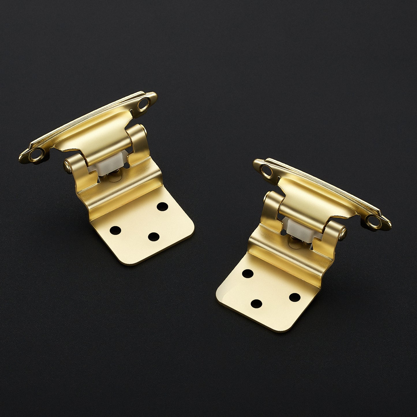 Ravinte  3/8 inch Inset Cabinet Hinges Kitchen Cabinet Hinges Self Closing Hinges for Kitchen/Bathroom/Furniture Cabinets & Doors,Decorative Cabinet Hardware