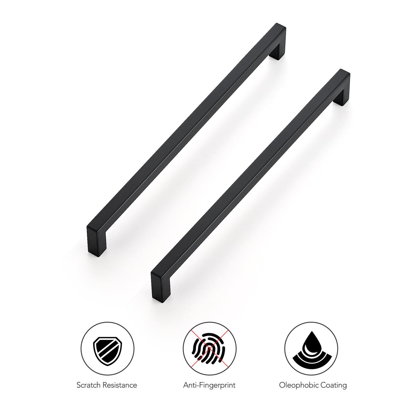 Ravinte 11-5/16 Inch Kitchen Square Cabinet Handles Cabinet Pulls Drawer Pulls Kitchen Cabinet Hardware Kitchen Handles