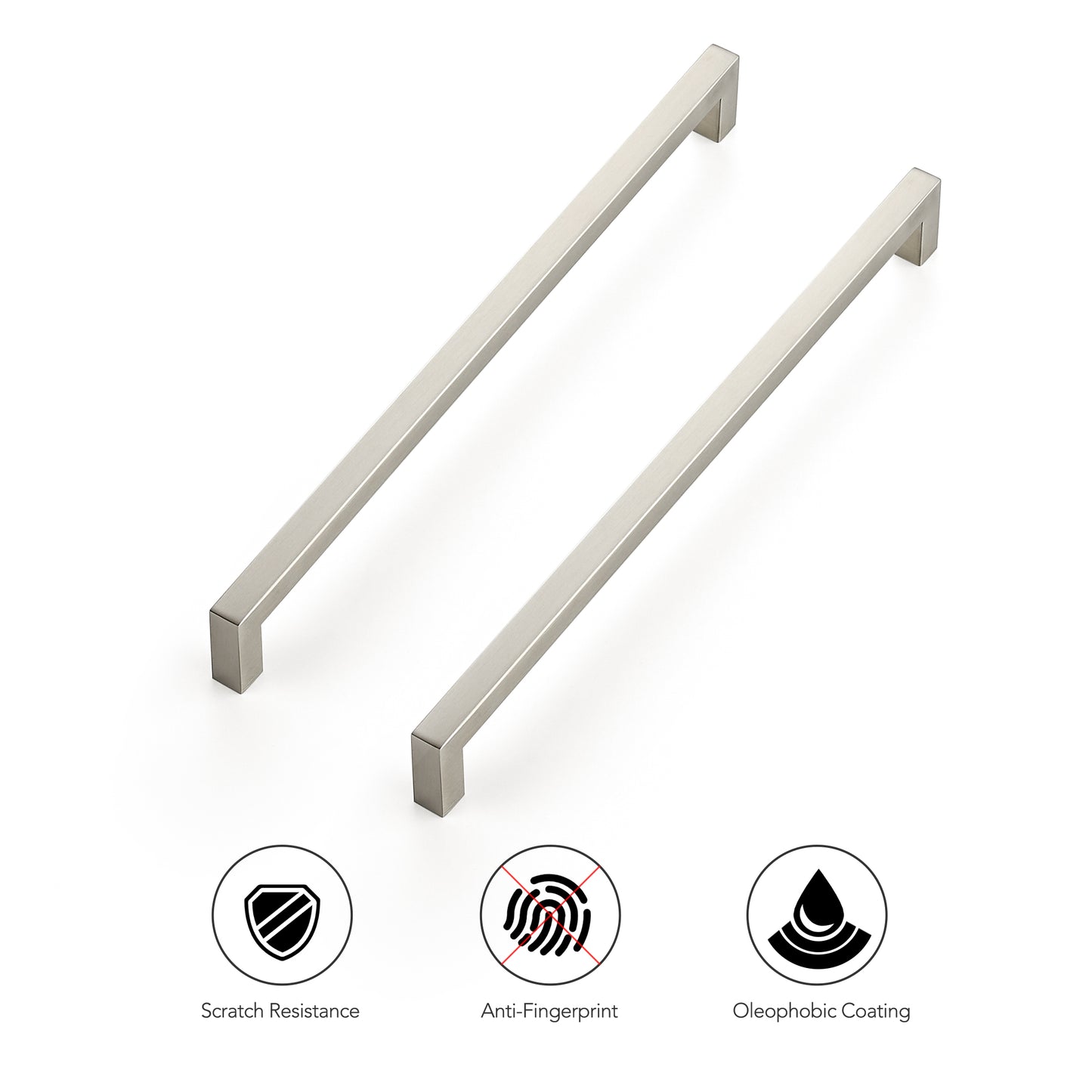 Ravinte 11-5/16 Inch Kitchen Square Cabinet Handles Cabinet Pulls Drawer Pulls Kitchen Cabinet Hardware Kitchen Handles