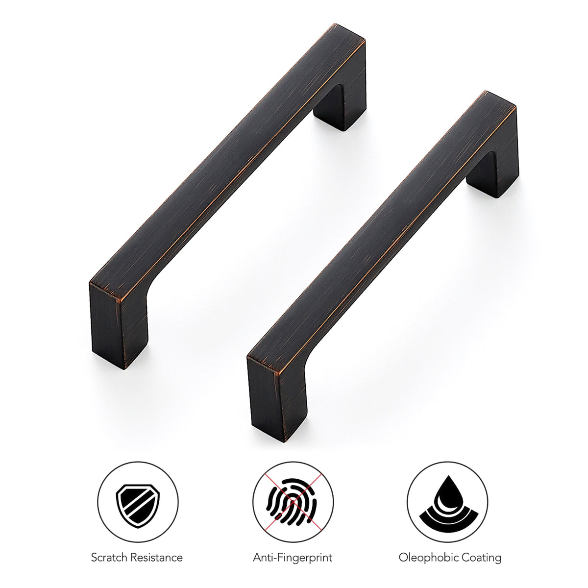 Ravinte Kitchen Square Cabinet Handles Cabinet Pulls Drawer Pulls Kitc ...