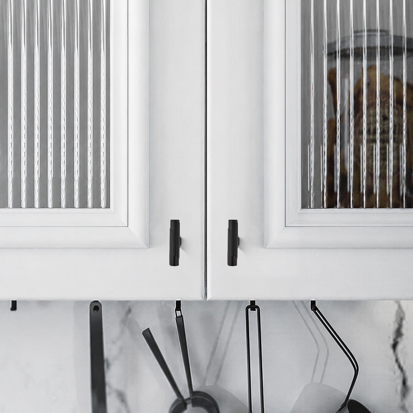 Ravinte Solid Zinc Cabinet Handles,Pulls| Solid Zinc Alloy, Easy to Install, Polygonal Base Hides Scratches, Individual Wrapped, Cabinet Hardware for Cupboard Dresser
