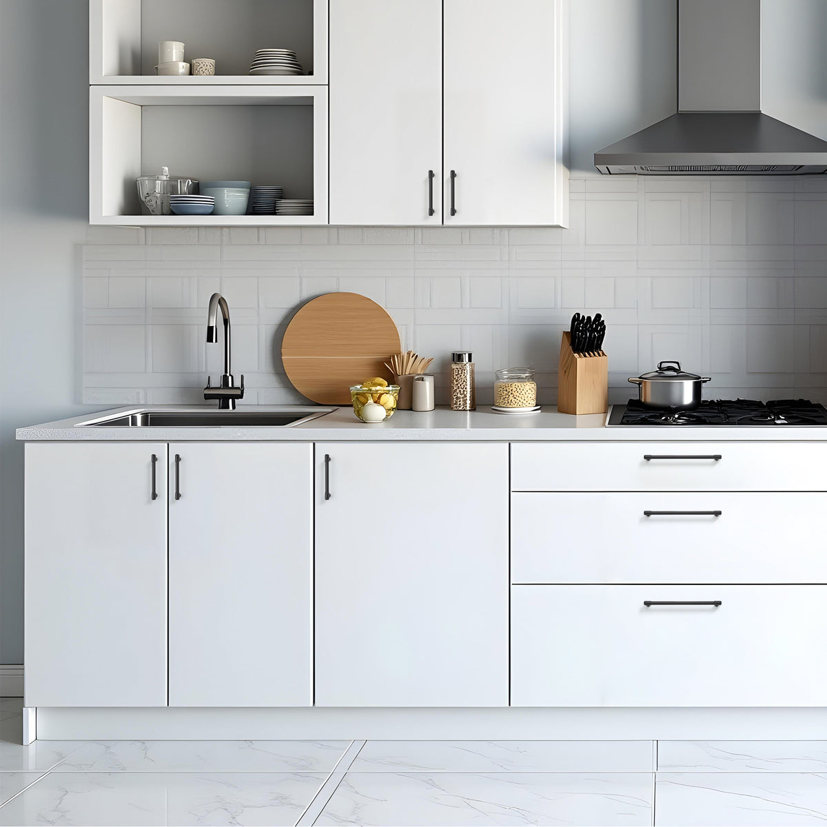 Ravinte Kitchen Pulls Cabinet Handles | Solid Zinc Alloy, Round T-Bar Shape, Screws Included, Dresser Handles, Cabinet Drawer Pulls, for Kitchen Cupboard Hardware
