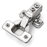 Ravinte Short Arm Cabinet Hinges for 1/2 and 5/8 Inch Overlay Kitchen Cabinet Door 105 Degree Opening Angle Soft Close Concealed Kitchen Cabinet Door Hinges for Face Frame Overlay Cabinet Including Mounting Screws