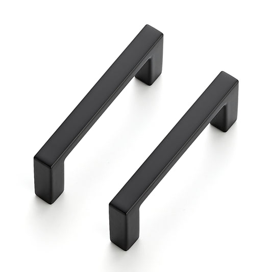 Ravinte  Matte Black Cabinet Pulls Slim Kitchen Cabinet Handles Drawer Pulls Kitchen Drawer Handles Cabinet Hardware Square Kitchen Cabinets Cupboard Pulls