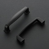 Ravinte Solid 3 Inch Kitchen Cabinet Handles Matte Black Cabinet Pulls Black Drawer Pulls Kitchen Cabinet Hardware Kitchen Handles for Cabinets Cupboard Handles Drawer Handles