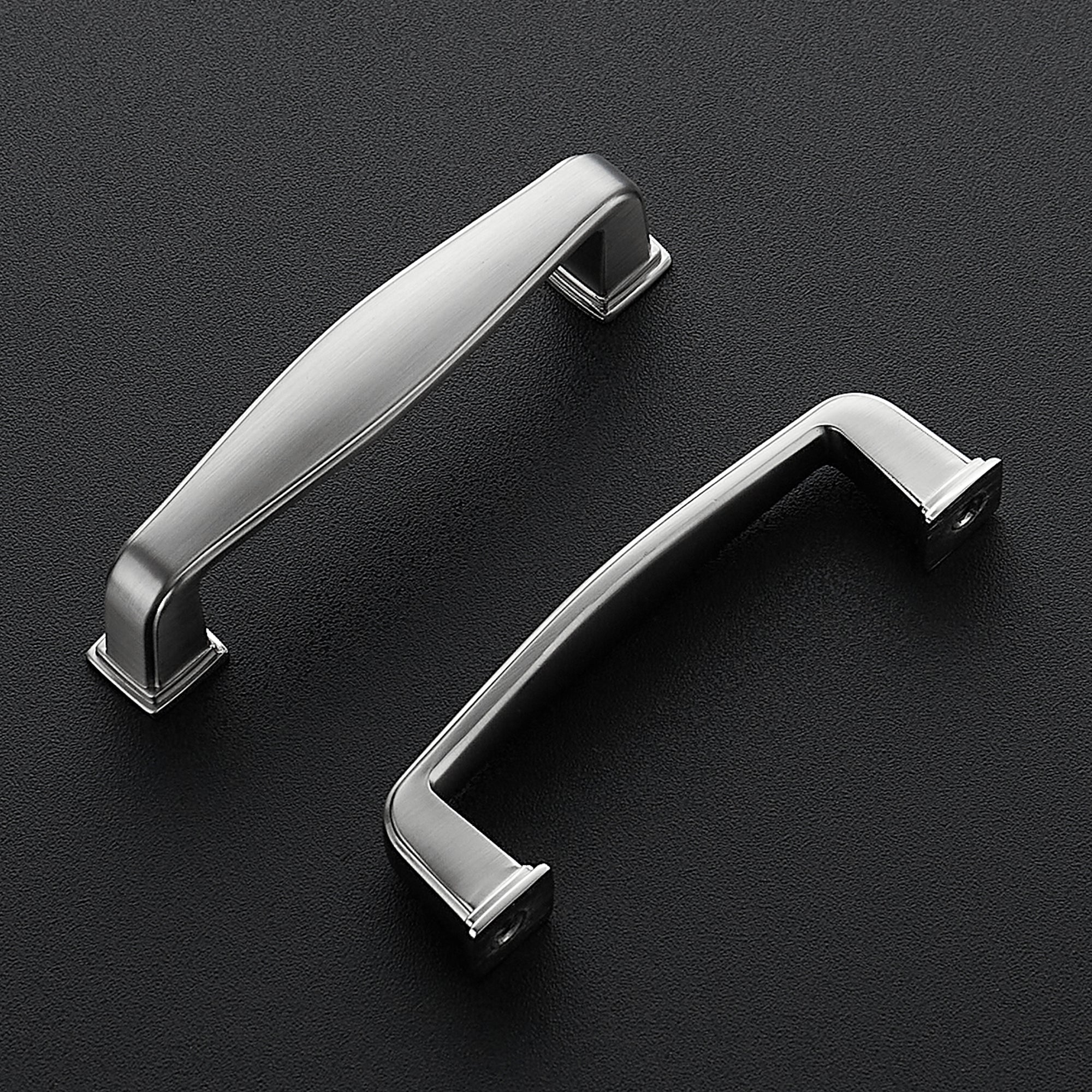 Ravinte Solid 3 Inch Kitchen Cabinet Handles Matte Black Cabinet Pulls