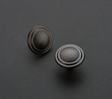 Ravinte 1-1/5 inch Matte Black Zinc Cabinet knobs Kitchen Cabinet Knobs Drawer Knobs Dresser Knobs Drawer Pulls Cabinet Door Knobs Dresser Drawer Handles Knobs for Dresser Drawers…