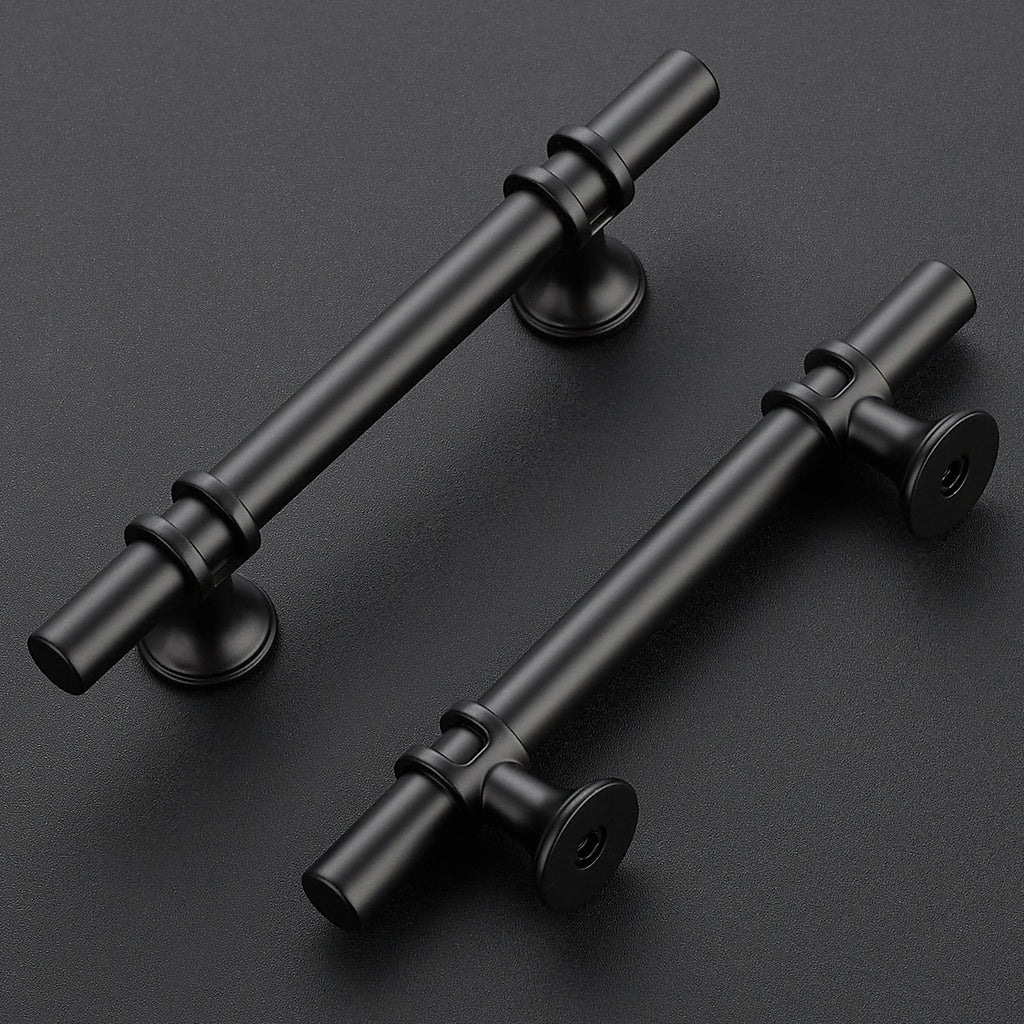 Stringed Handles Ravinte Cabinet Pulls Kitchen Cupboard Handles with Round Base Matte B