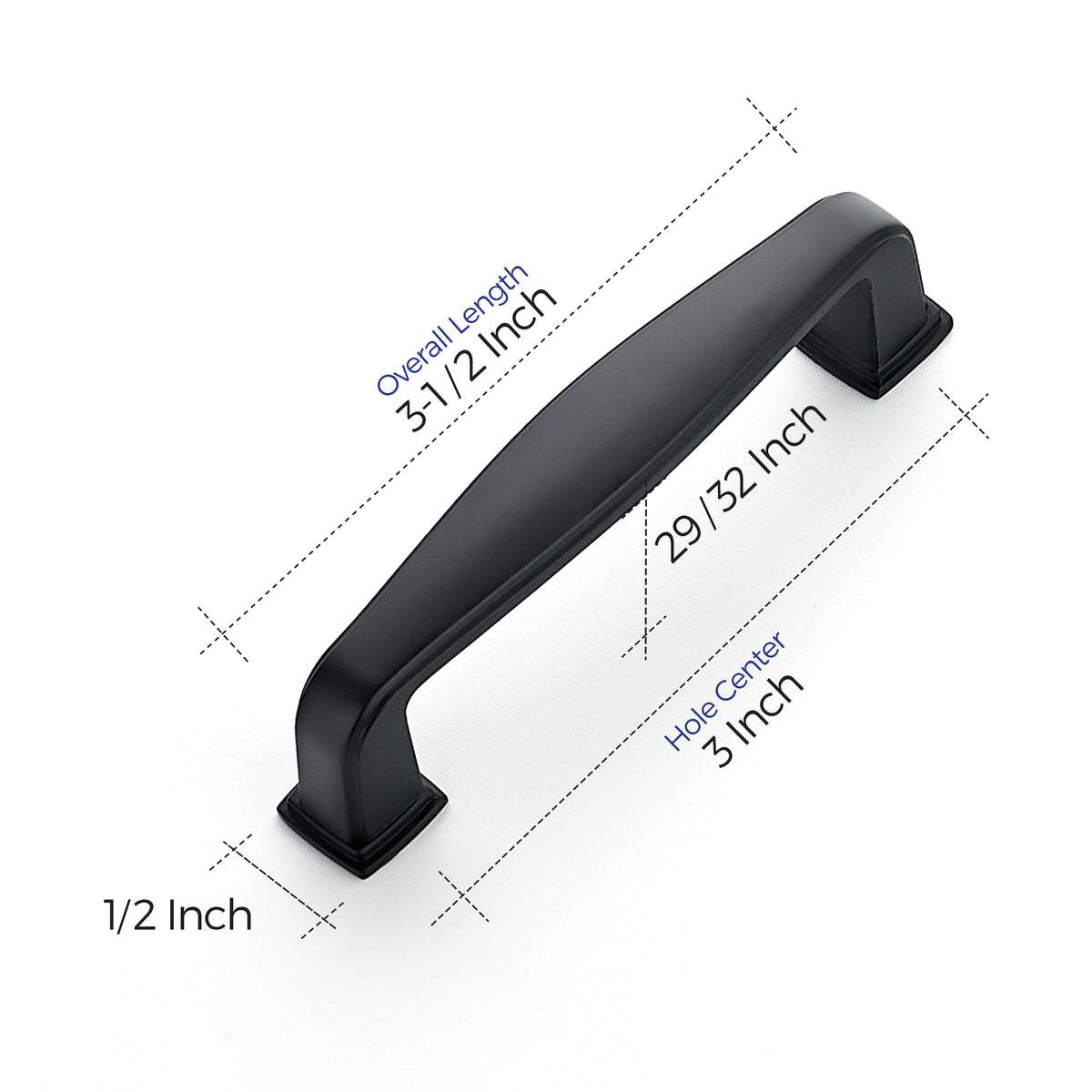3 inch dresser drawer pulls Ravinte Solid Kitchen Cabinet Handles Matte Black Cabinet Black Pulls Kitchen Cabinet Hardware Kitchen Handles for Cabinets The matte black finish Color:No-Color Lot Detail - French plisse dress
