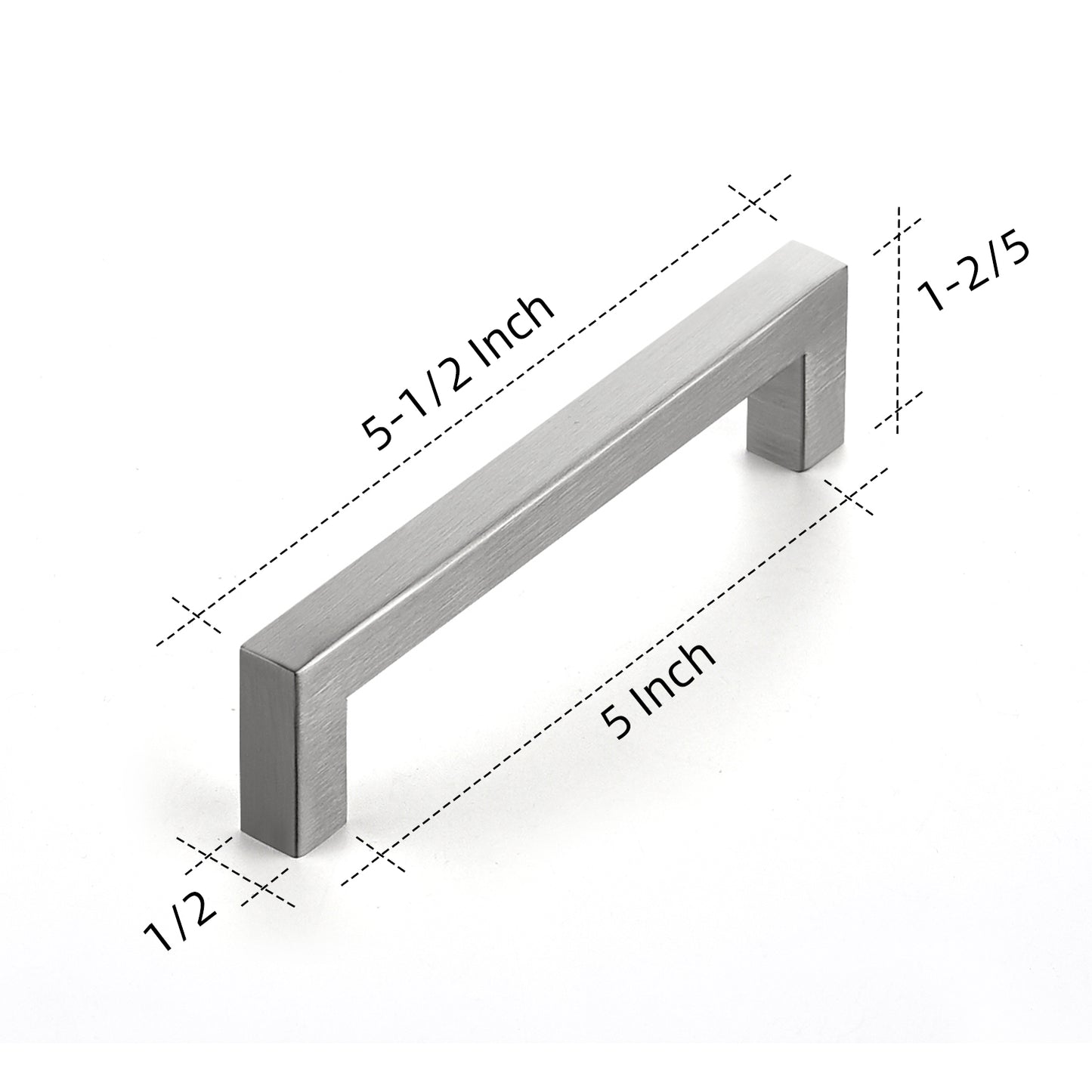 Ravinte Kitchen Square Cabinet Handles Matte Black Cabinet Pulls Black Drawer Pulls Kitchen Cabinet Hardware Kitchen Handles for Cabinets Cupboard Handles Drawer Handles