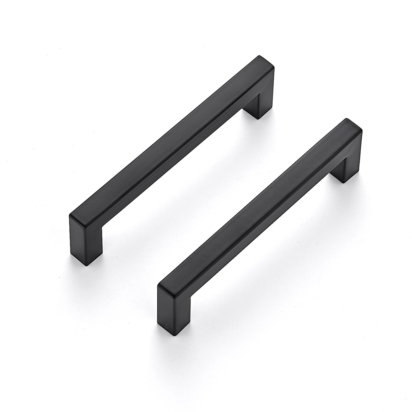 Ravinte Kitchen Square Cabinet Handles Matte Black Cabinet Pulls Black Drawer Pulls Kitchen Cabinet Hardware Kitchen Handles for Cabinets Cupboard Handles Drawer Handles