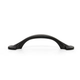 Ravinte Solid Rounded Foot Arch Kitchen Cabinet Handles Matte Black Curved Cabinet Pulls Black Drawer Pulls Kitchen Cabinet Hardware Kitchen Handles for Cabinets Drawer Handles