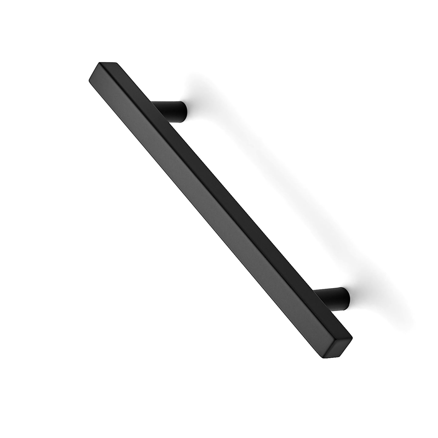 Ravinte 7.38'' Square Cabinet Pulls Matte Black Stainless Steel Kitchen Drawer Pulls Cabinet Handles 7-3/8”Length,5” Hole Center…