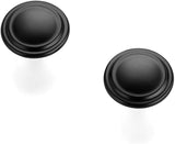 Ravinte 1-1/5 inch Matte Black Zinc Cabinet knobs Kitchen Cabinet Knobs Drawer Knobs Dresser Knobs Drawer Pulls Cabinet Door Knobs Dresser Drawer Handles Knobs for Dresser Drawers…