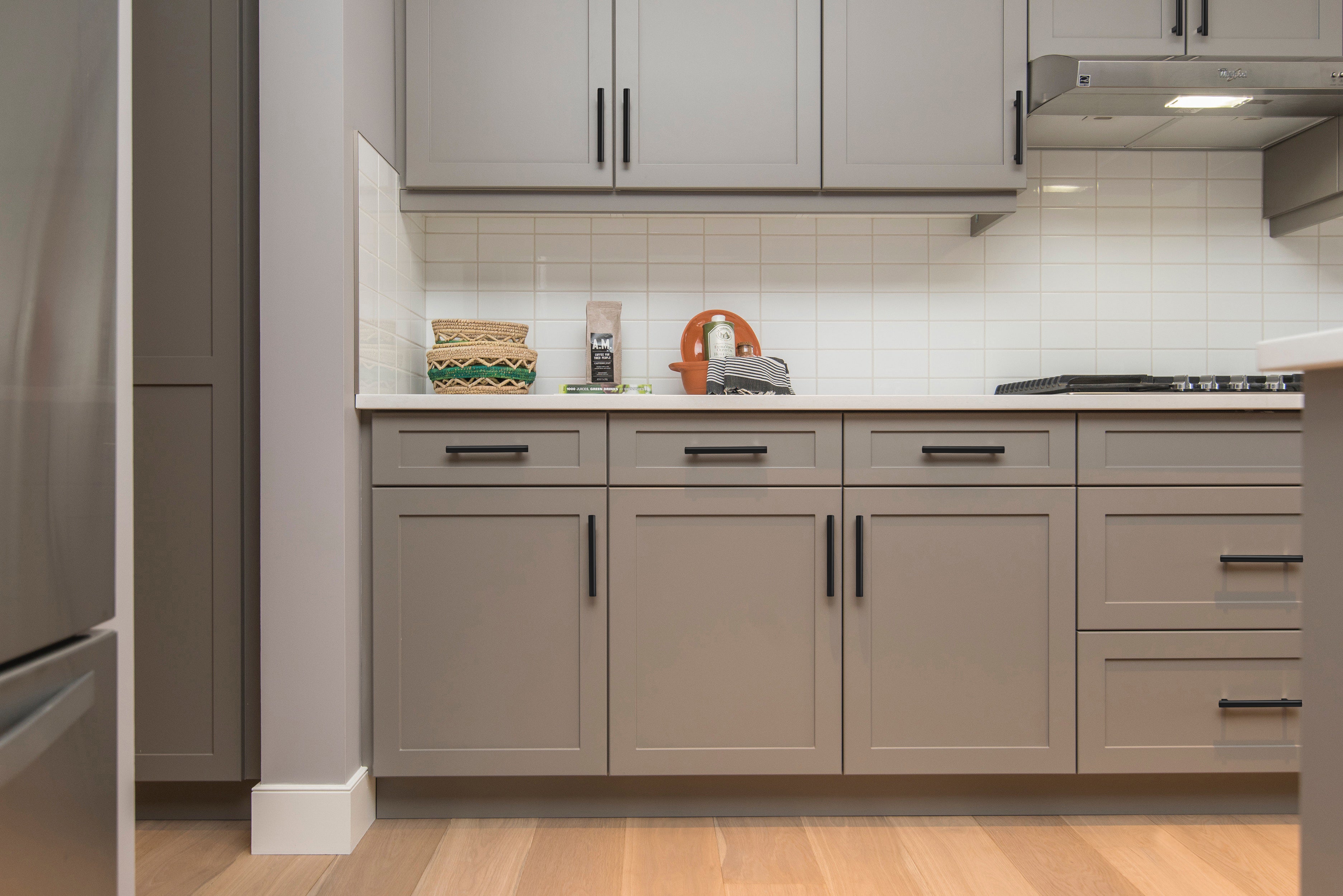 30 Pack | 5'' Cabinet Pulls Matte Black Stainless Steel Kitchen Drawer Pulls Cabinet Handles 5”Length, 3” Hole Center
