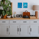 25 Pack 6 inch Cabinet Pulls Matte Black Stainless Steel Kitchen Drawer Pulls Cabinet Handles 3.75” Hole Center
