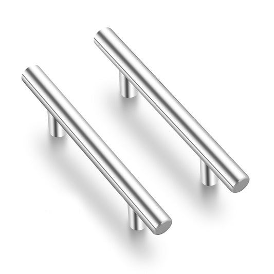 Ravinte 10 Pack 5'' Cabinet Pulls Brushed Nickel Stainless Steel Kitchen Drawer Pulls Cabinet Handles 3" Hole Center
