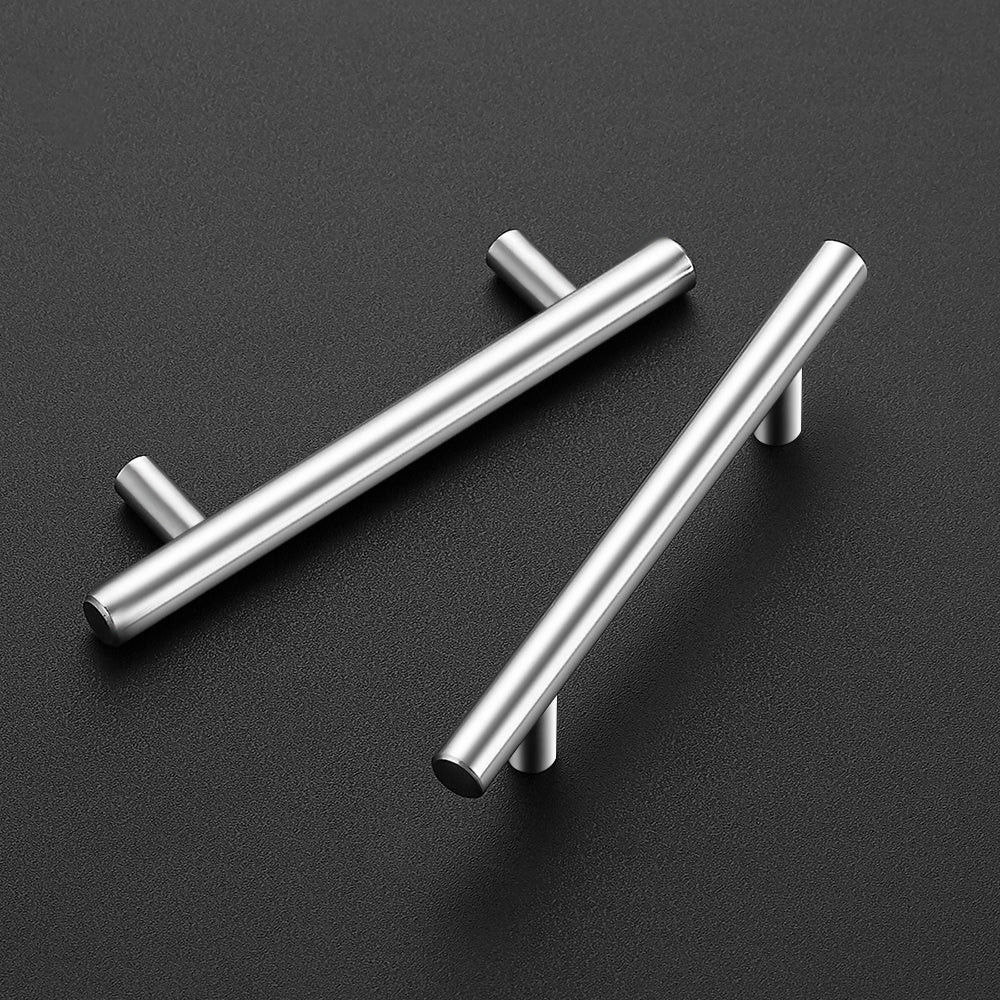 15 Pack | 5'' Cabinet Pulls Brushed Nickel Stainless Steel Kitchen Cupboard Handles Cabinet Handles 5”Length, 3” Hole Center