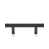 Ravinte 5 inch Square Cabinet Pulls Matte Black Stainless Steel Kitchen Drawer Pulls Cabinet Handles 5”Length, 3” Hole Center