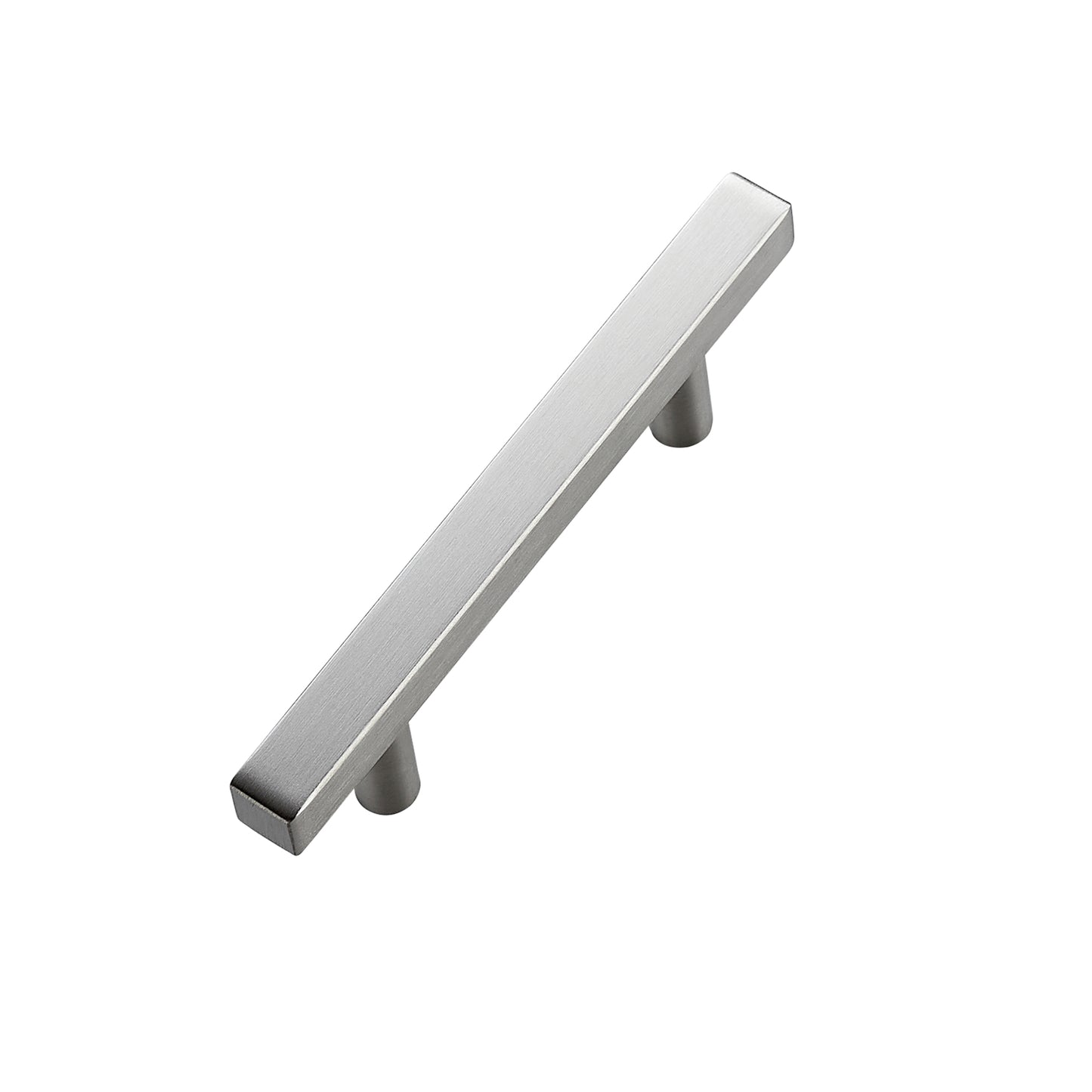 Ravinte 6'' Square Cabinet Pulls Matte Black Stainless Steel Kitchen Drawer Pulls Cabinet Handles 6”Length, 3-3/4” Hole Center…