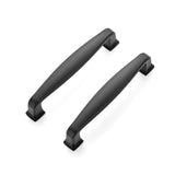 Ravinte Solid 3-3/4 Inch Kitchen Cabinet Handles Matte Black Cabinet Pulls Black Drawer Pulls Kitchen Cabinet Hardware Kitchen Handles for Cabinets Cupboard Handles Drawer Handles