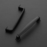 Ravinte Solid 3-3/4 Inch Kitchen Cabinet Handles Matte Black Cabinet Pulls Black Drawer Pulls Kitchen Cabinet Hardware Kitchen Handles for Cabinets Cupboard Handles Drawer Handles