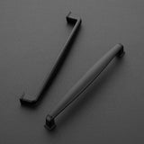 Ravinte Solid 6-1/4 Inch Kitchen Cabinet Handles Matte Black Cabinet Pulls Black Drawer Pulls Kitchen Cabinet Hardware Kitchen Handles for Cabinets Cupboard Handles Drawer Handles